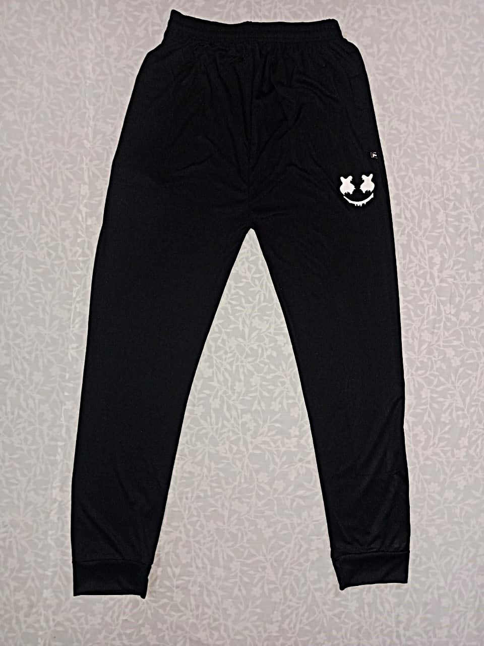 2 Pcs Men's Micro Printed Track Suit