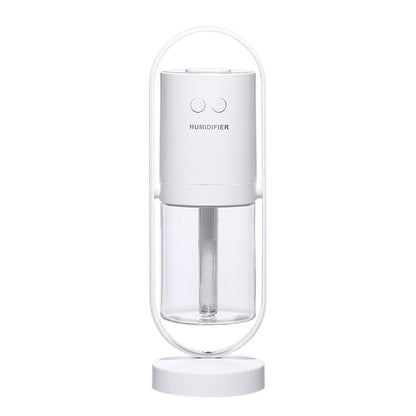 USB Air Humidifier With Projection Night Light For Home