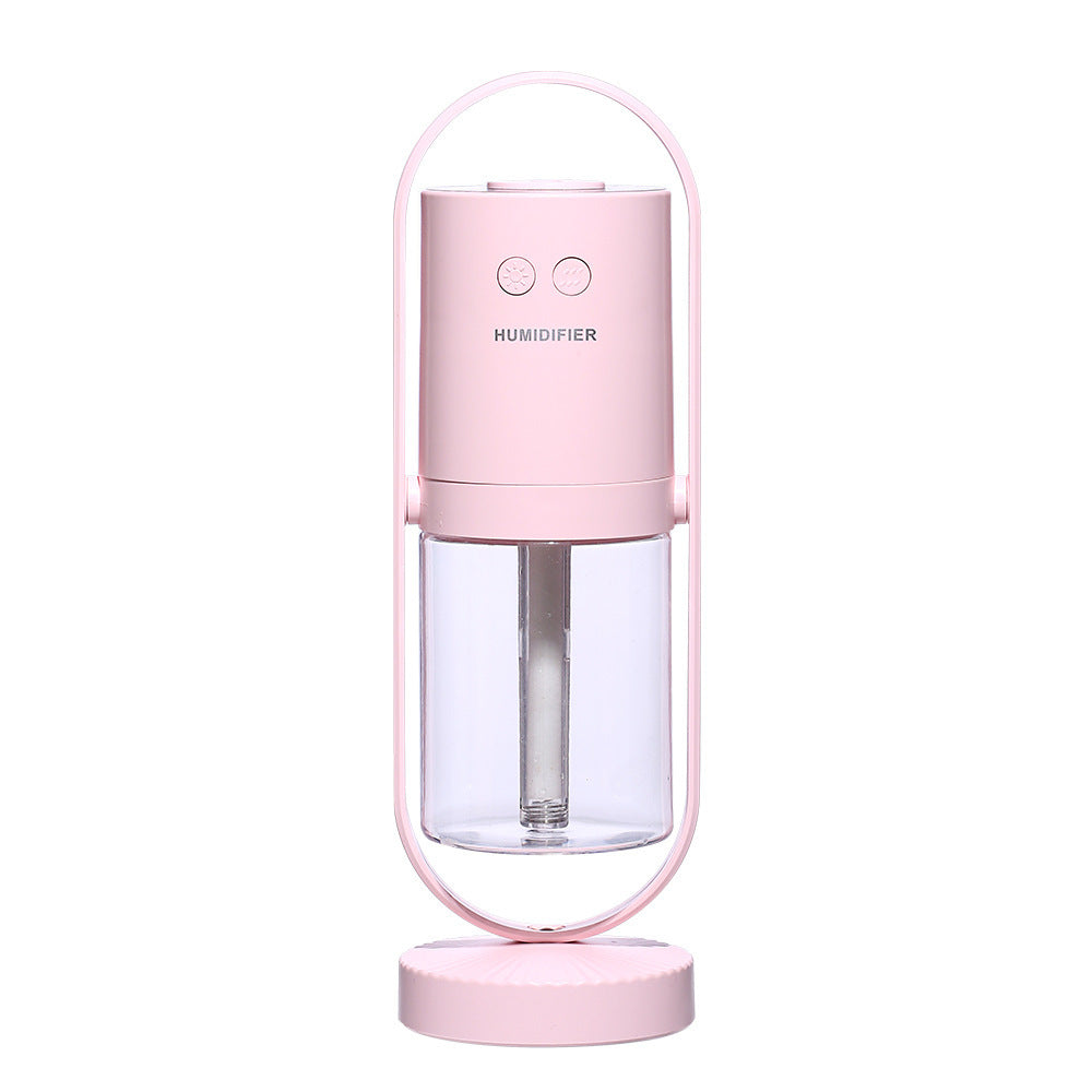 USB Air Humidifier With Projection Night Light For Home