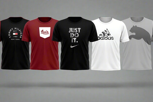 Unisex Printed T-Shirts, Pack Of 5